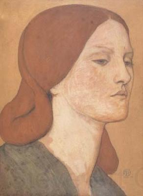 Dante Gabriel Rossetti Portrait of Elizabeth Siddal (mk28)